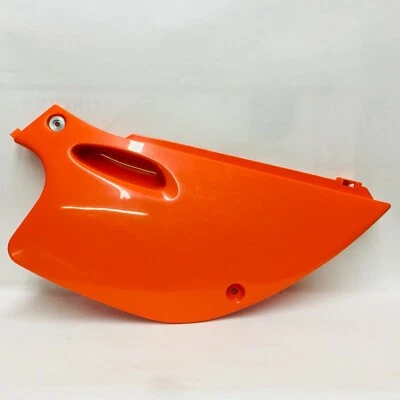 KTM 400 SXC 2000 Rightside Side Number Plate Orange - Image 1 of 4