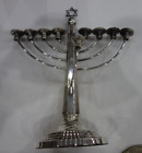 probably s Silver Missing Hallmark Chanukia Menorah 9 Candle Magen David judaica