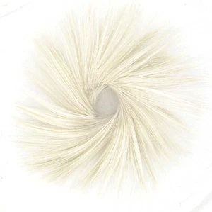 extension bollo de cabello coletero blanco 21/60 - Imagen 1 de 2
