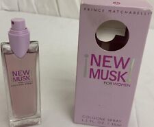 RARE VINTAGE-  New Musk by Prince Matchabelli for Women Cologne Spray 1.2 oz