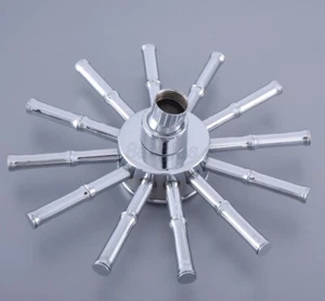 Accesorios de baño cromo pulido 8 pulgadas cabezales de ducha de lluvia 8sh230 - Imagen 1 de 8