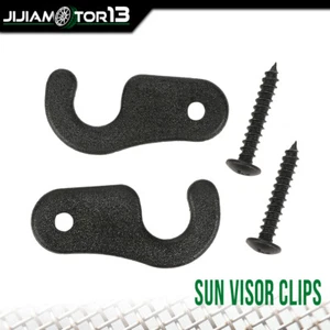 2 PIEZAS CLIPS DE PARASOL APTOS PARA JEEP 2018 y más nuevos JK JL JT GLADIATOR WRANGLER JJ - Imagen 1 de 9
