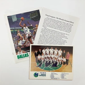 Dallas Mavericks vs Boston Celtics Juego de Pretemporada 1987 Reunión Programa Fotos - Imagen 1 de 21