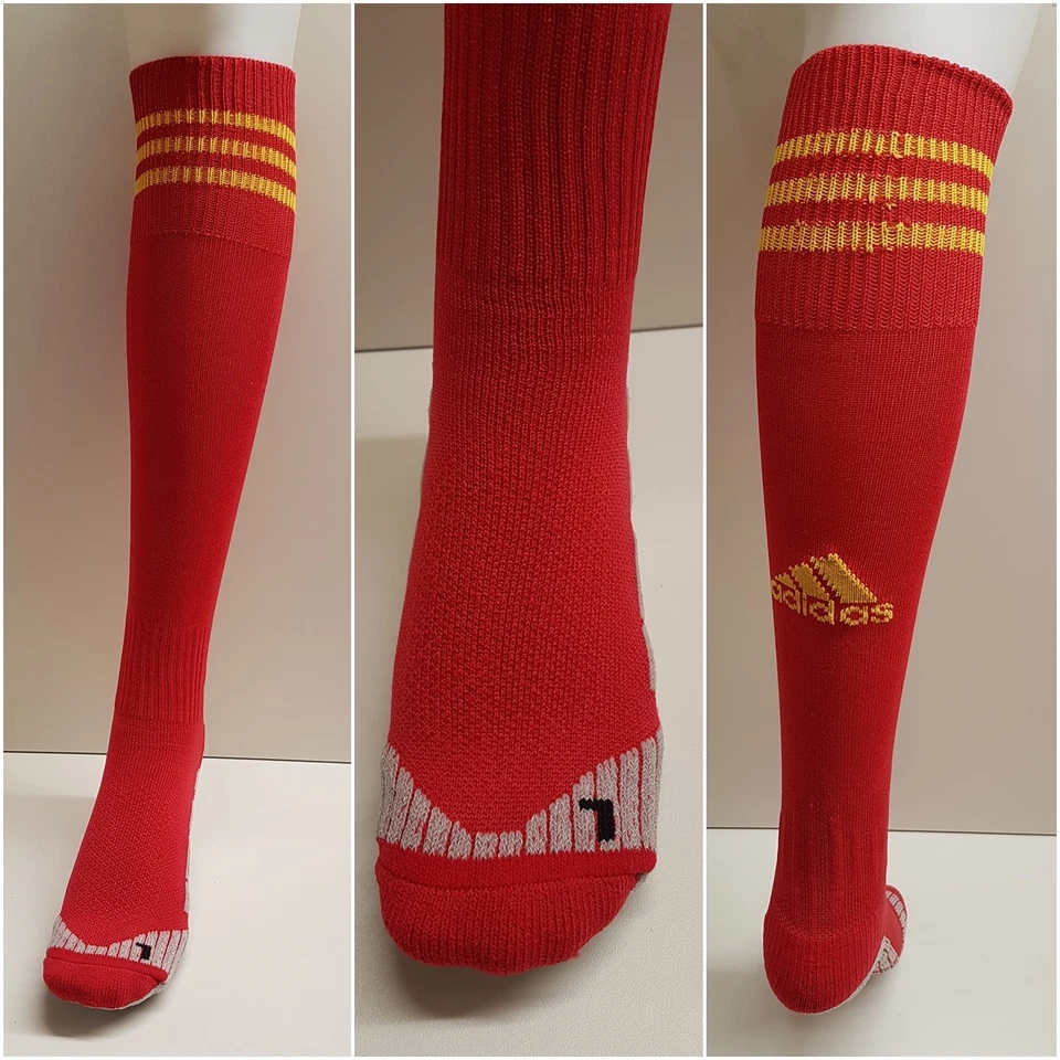 Adidas Fußballstutzen Fußballsocken Fußballstrümpfe Stutzen Socken rot UEFA FB O