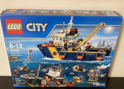 LEGO City Deep Sea Exploration Vessel (60095) Building Kit Retired Playset - Image 1 of 2