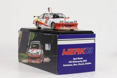 1:18 Werk83 Opel Manta B2 #121 Fuchsschwanz Spiess 24h Nürburgring 2023 - Bild 1 von 4
