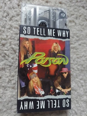 Poison So Tell Me Why And Un skinny Bop Single Cassette Tape Capitol 1991 - Image 1 of 2