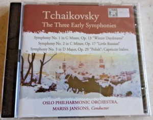 NEW SEALED TCHAIKOVSKY THREE EARLY SYMPHONIES 2 DISC CD SET - Picture 1 of 2