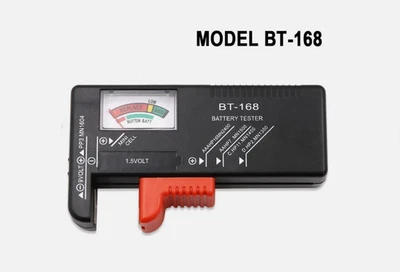 Handheld Universal Battery Tester Tool 1.5V AA AAA C D 9V Button Cell U