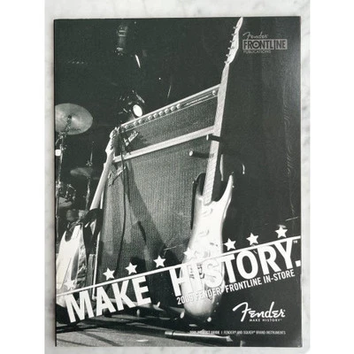 [Deadstock]  unused FENDER Yamano Musical Instruments Dealer Catalog 2009 - Image 1 of 4