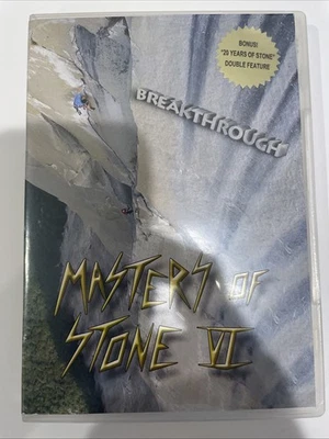 Masters Of Stone DVD  Rock Climbing Dean Potter Alex Honnold - Image 1 of 2