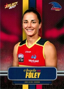 2017 Adelaide Crows AFLW Select Footy Stars Card - Angela Foley - Picture 1 of 3