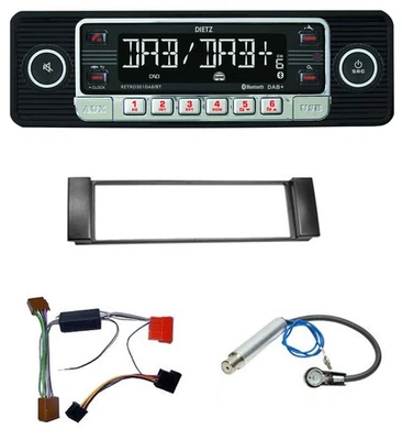 Dietz USB DAB MP3 Bluetooth Autoradio für Audi A3 8L 00-03 A6 C5 00-04 Aktivsyst - Bild 1 von 4