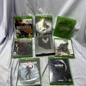 Xbox One Lot CoD Advanced WF Halo 5 TIN GTA V Metal Gear V Mordor Mass Effect TR - Bild 1 von 12