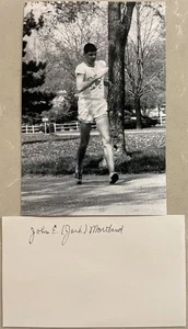 Jack Mortland **Signatur / Autogramm** 1964 Olympic Race Walk - Bild 1 von 3