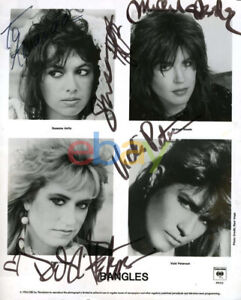THE BANGLES Signed 8x10 1986 Photo Autographed reprint
