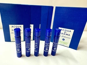 LOT 5 x Acqua Di Parma Blu Medi BERGAMOTTO di CALABRIA EDT  .04 oz - Picture 1 of 1