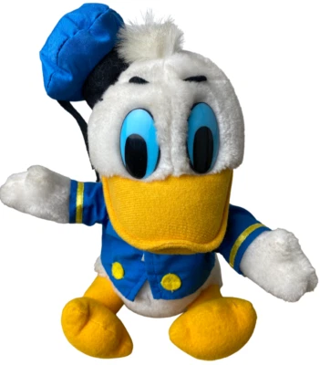 Disney Donald Duck Plüsch Figur Ente 21cm Plüschtier Kuscheltier Stofftier Retro - Bild 1 von 4