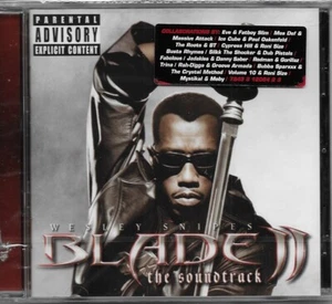 BLADE 2 - THE SOUNDTRACK - ICE CUBE, CYPRESS HILL - CD + HYPE STICKER - SEALED - Picture 1 of 2