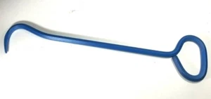 Manhole Cover Hook, 24" Solid Hex shape steel, Inline handle, Pointed tip, USA - Picture 1 of 7