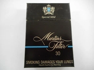 VINTAGE MARTINS SPECIAL MILD 30 EMPTY CIGARETTE PACKET .. AUSTRALIA - Picture 1 of 4