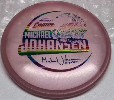 Discraft NEW 9/10  JOHANSEN TOUR '21 METALLIC Z COMET PINK/Clear 🌈 GORGEOUS   - Image 1 of 4