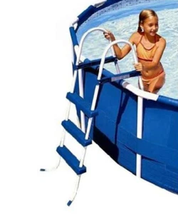 NEW 42" Above Ground Pool Ladder Easy Safe Step Durable Sturdy Steel - Picture 1 of 3