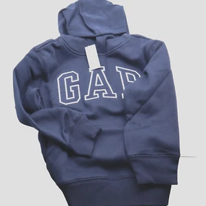 GAP Boy's Arch Logo Pullover Hoodies Navy XS - NEW - Picture 1 of 6