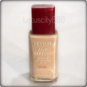 REVLON ( AGE DEFYING MAKEUP WITH BOTAFIRM )...DRY SKIN 01-FRESH IVORY... - Picture 1 of 2