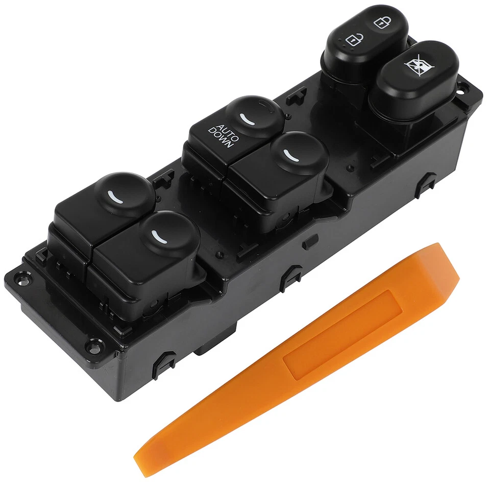 Interruptor de ventana eléctrica de puerta lateral del conductor para Hyundai Accent 2011-2017 93570-1R111 Foto 1 de 4