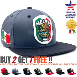 Gorra de béisbol para hombre Hecho En México bandera mexicana gorras de algodón camionero - Imagen 1 de 24