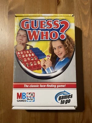 Guess Who Travel Edition Games To Go MB Games Complete Excellent - Image 1 of 4