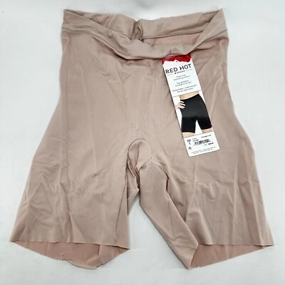 Prendas moldeadoras de cintura alta Red Hot Spanx champán desnudo para mujer talla grande nuevas con etiquetas Foto 1 de 4