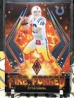 2022 Panini Phoenix Peyton Manning Fire Forged Silver Prizm #ff-2 Indy Colts