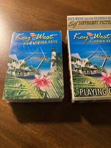 Vintage Key West Florida Keys Souvenir Playing Cards Card Deck Sealed Gift Set - Picture 1 of 8
