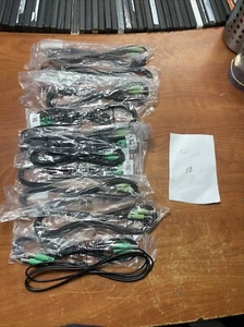 LOT OF 12Aux Cable 3.5mm Male to Male Stereo  Audio Cord for Headphone iPhone PC - Picture 1 of 3