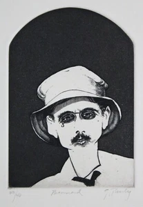 Print of Pierre BONNARD Black & White Etching by G Purdy LE Print 22/40 - Picture 1 of 3