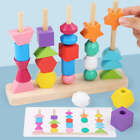5-Column Montessori Set Of Beads New Sealed in Box