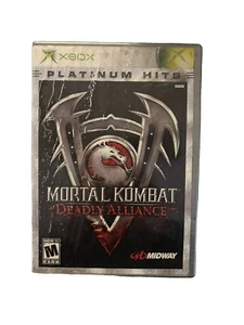Mortal Kombat: Deadly Alliance (Microsoft Xbox, 2003) CIB Complete - Picture 1 of 3