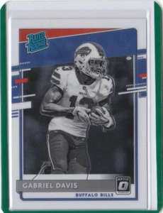 Negativo variante ottica Rookie 2020 nero bianco #337 banconote Gabriel Davis - Foto 1 di 1
