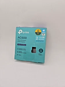 TP-LINK AC600 ADATTATORE USB WIRELESS DUAL BAND | ARCHER T2U | NUOVO - Foto 1 di 2