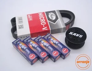Kit de polea sobrecargador MINI Cooper S R52 R53 enchufes de cinturón - KAVS 17% / BKR6EIX - Imagen 1 de 1