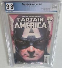 Captain America #8 Legacy #712 (2018) NOT CGC PGX GRADED 9.8 Alex Ross Cover D
