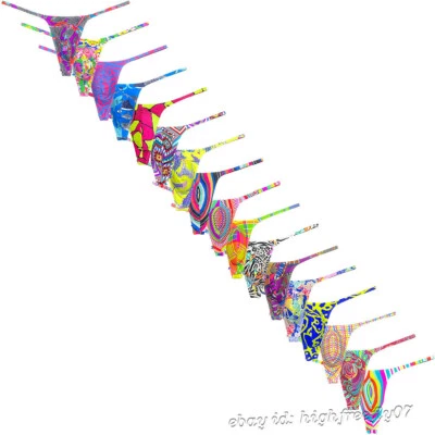 Tanga uomo posa intimo micro bikini nuoto tanga slim marsupio perizoma lingerie - Immagine 1 di 4