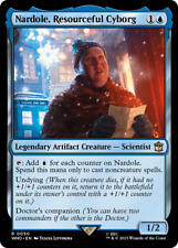 Nardole, Resourceful Cyborg [Doctor Who] MTG Moderately Played Foil