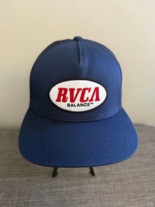 Men’s RVCA Blue Snapback Trucker Hat  * One size Fits Most* - Picture 1 of 7