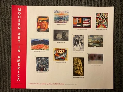 U.S. Scott #4748 Modern Art In America Forever MNH Sheet Of 12 Stamps - Image 1 of 2