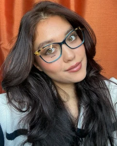 New WOOW Paris Say Yes 2 2694 53mm Blue Cat Eye Women's Eyeglasses Frame - Picture 1 of 13