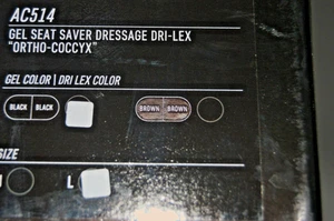Acavallo Gel Seat Saver 10mm Size Large - Picture 1 of 11