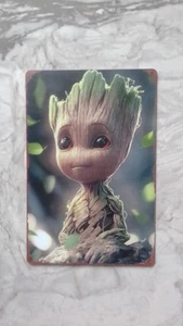 Metal Tin Sign Baby Groot 30x20cm - Picture 1 of 2